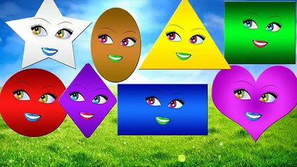 The Shapes Songs For Children - Learn Shapes Songs And Colors Songs | Children Nursery Rhymes