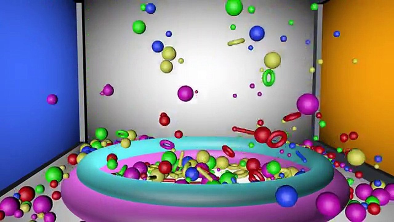 [Old] B | Learn ABC with Colors Eggs - Balls for Toddler, Kids