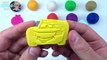 Play and Learn Colours with Glitter Playdough Balls Modelling Clay Angry Birds Star Wars Cars 2