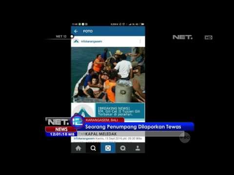Kapal Meledak di Karangasem, Seorang Penumpang Tewas - NET12