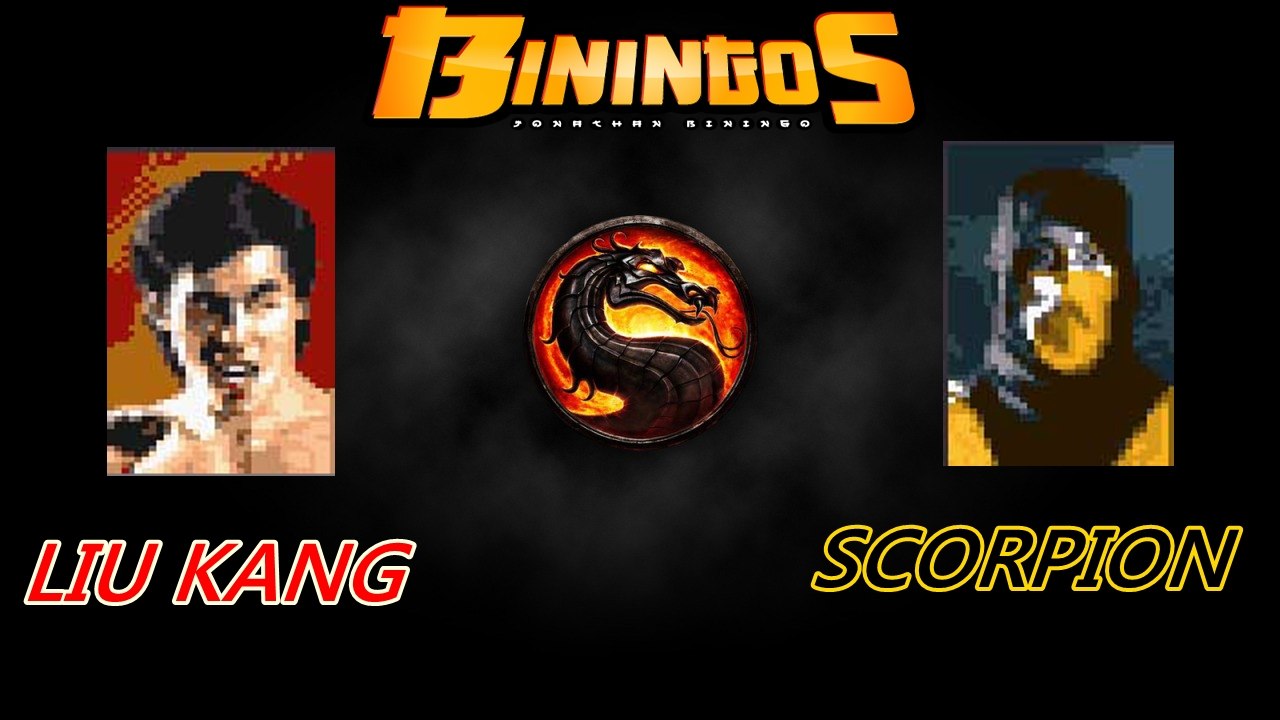 Mortal Kombat Liu Kang VS Scorpion