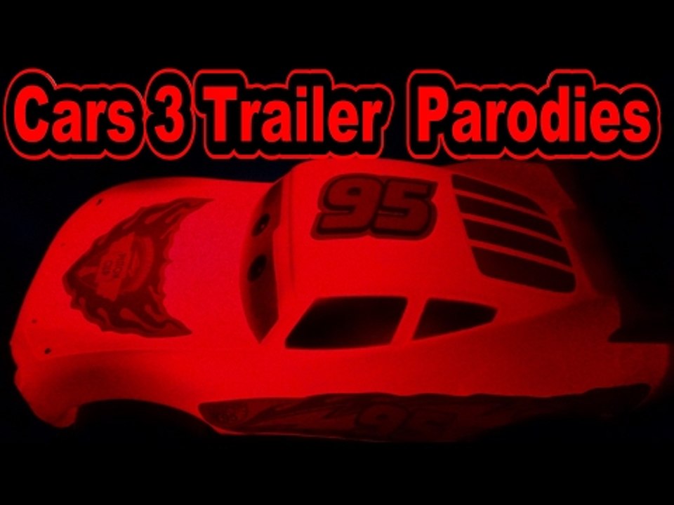 Cars 3 Trailer Scenarios Parody with fun effects featuring Lightning ...