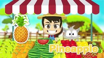 Fruits in English for Kids - أسماء الفواكه باللغة الإنجليزية للأطفال