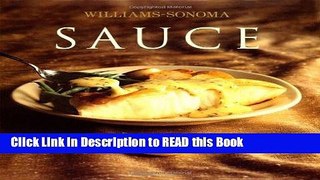 Read Book Williams-Sonoma Collection: Sauce Full Online
