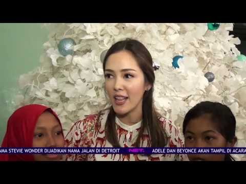 Cathy Sharon Rayakan Sukacita Natal Bersama Para Anak Asuhnya
