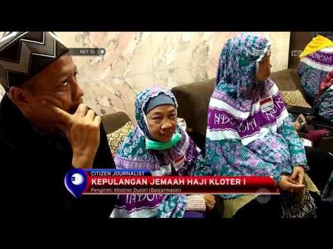 Kepulangan Jemaah Haji 2016 Kloter 1 - NET12