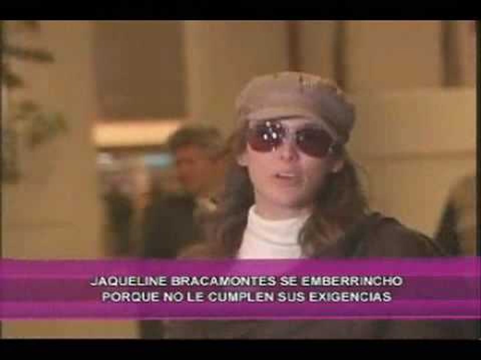 Jacqueline Bracamontes ¿MUY exigente?