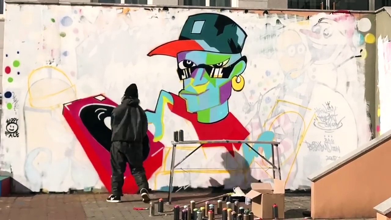 # graffiti - at Hanrim art school [Poppin Hyunjoon 팝핀현준]