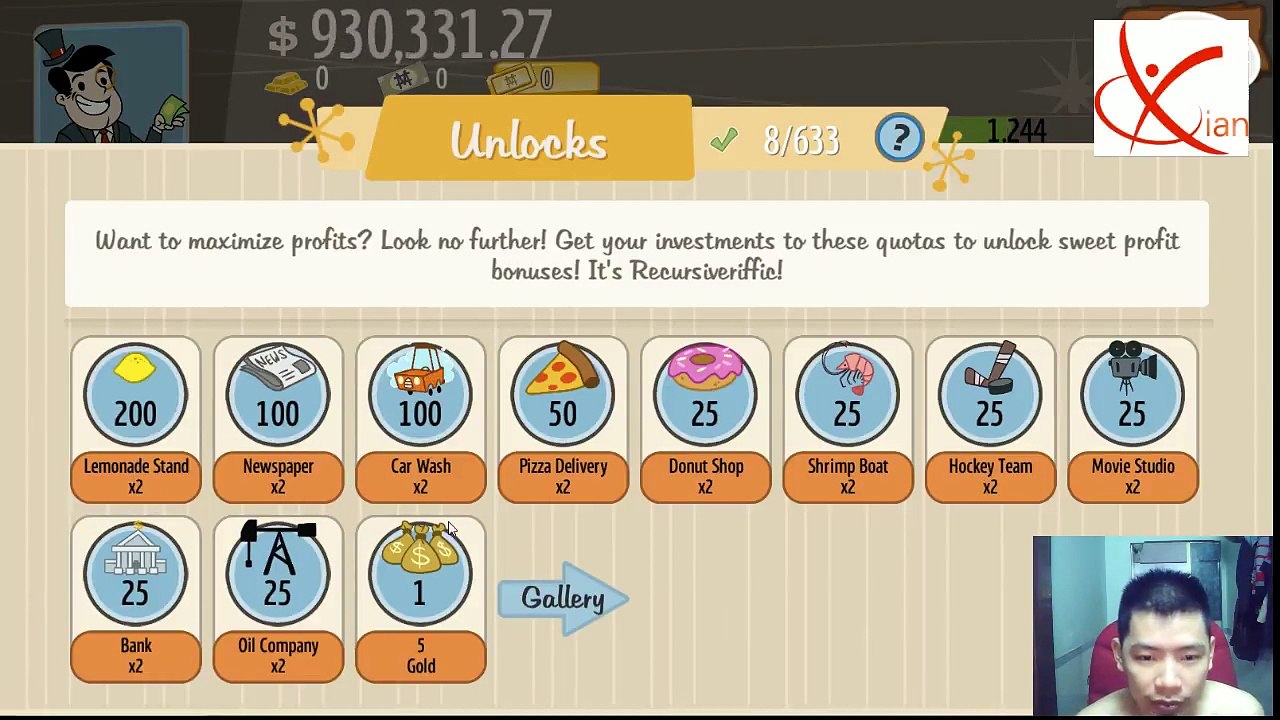 Adventure Capitalist game click