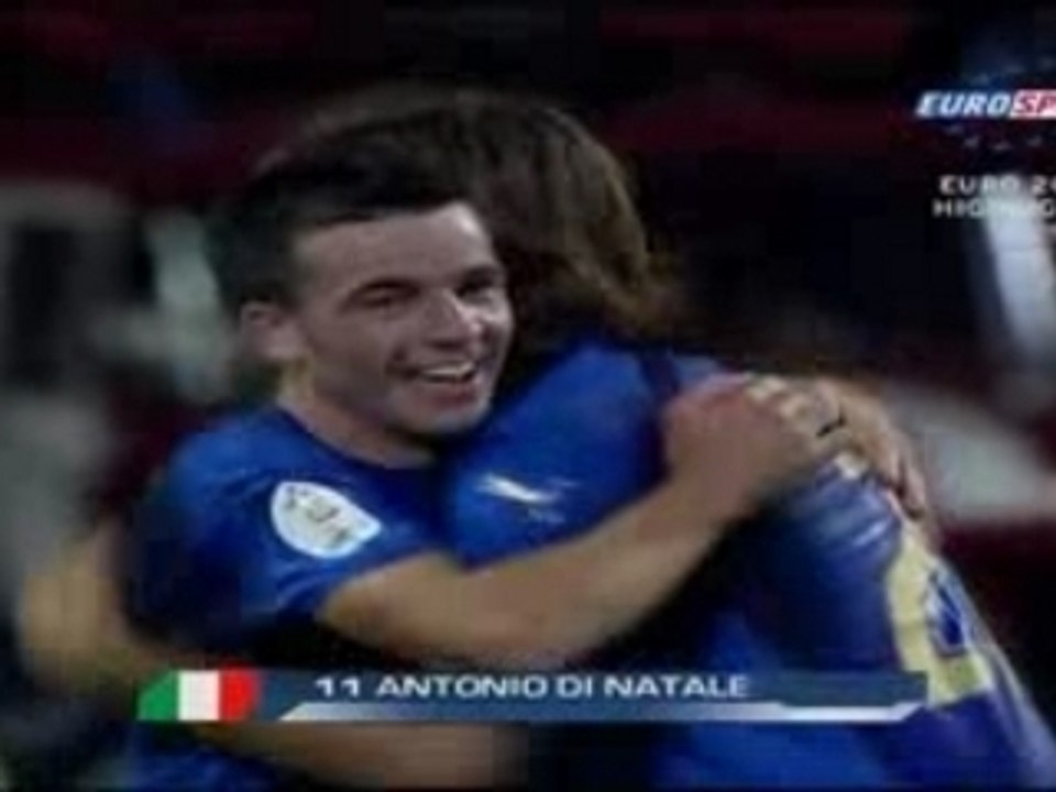 PREMIER BUT DE DI NATALE QUALIF EURO 2008 UKRAINE