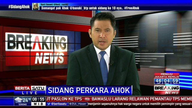 Sidang ke-10 Ahok, Polisi Berlakukan Rekayasa Lalin