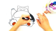 Lets Draw Pokemons Snorlax