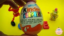 Kinder Surprise Egg Learn A Word! Lesson G Teaching Spelling & Letters w Unwrapping Eggs & Toys