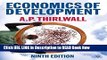 [Popular Books] Economics of Development: Theory and Evidence Full Online