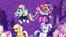 My Little Pony Crystal Mane 6 Transforms into Crystal Power Ponies - MLP Coloring Videos For Kids