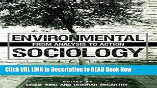 [Popular Books] Environmental Sociology: From Analysis to Action FULL eBook