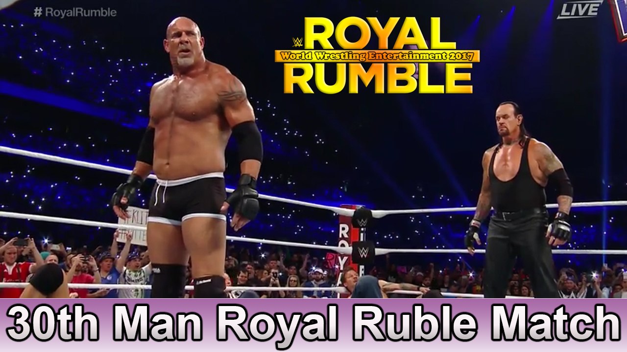 WWE Royal Rumble 2017 - 30th Man Royal Rumble Full Match Highlights
