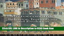 [Popular Books] Microeconomics: Behavior, Institutions, and Evolution (The Roundtable Series in