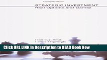 [Popular Books] Strategic Investment: Real Options and Games Full Online
