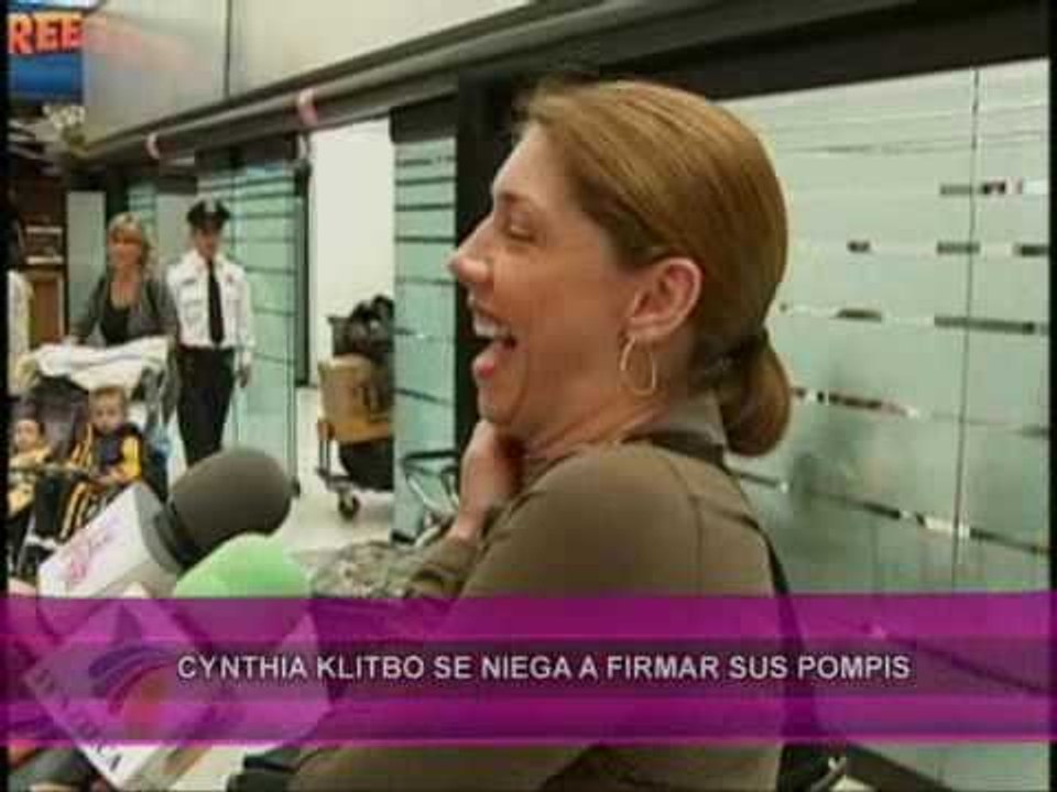 Luego de posar desnuda Cinthia Klitbo siente pudor