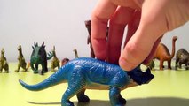 Dinosaurs Toys Triceratops Tyrannosaurus Rex Apatosaurus Edmontosaurus Deinonychus Compsognathus