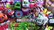 A lot of Kidsmania Candy Toys filled Cars - Trucks & YoYos LEARN COLORS with Candy
