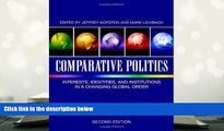 FREE [PDF]  Comparative Politics: Interests, Identities, and Institutions in a Changing Global