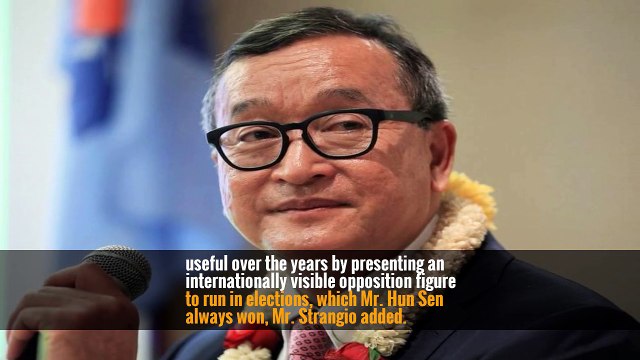 Top Opposition Leader in Cambodia Resigns as Election Nears