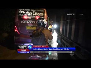 Jalur Lintas Kota Sumedang Kembali Dapat Dilalui - NET 24