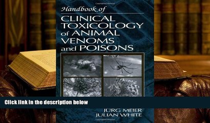 Kindle eBooks  Handbook of Clinical Toxicology of Animal Venoms and Poisons  BEST PDF