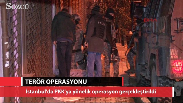 İstanbul’da helikopter destekli terör operasyonu