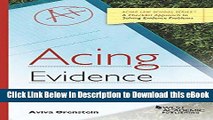 [Read Book] Acing Evidence 1E (Acing Series) Kindle