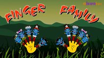 Blue Man Cartoons Animation Singing Finger Family Nursery Rhymes for Preschool Childrens Song