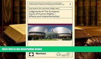 Kindle eBooks  Judgments of the European Court of Human Rights - Effects and Implementation