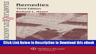 [Read Book] Examples   Explanations: Remedies, Third Edition Mobi