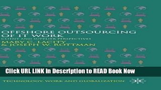 [PDF] Offshore Outsourcing of IT Work: Client and Supplier Perspectives (Technology, Work and