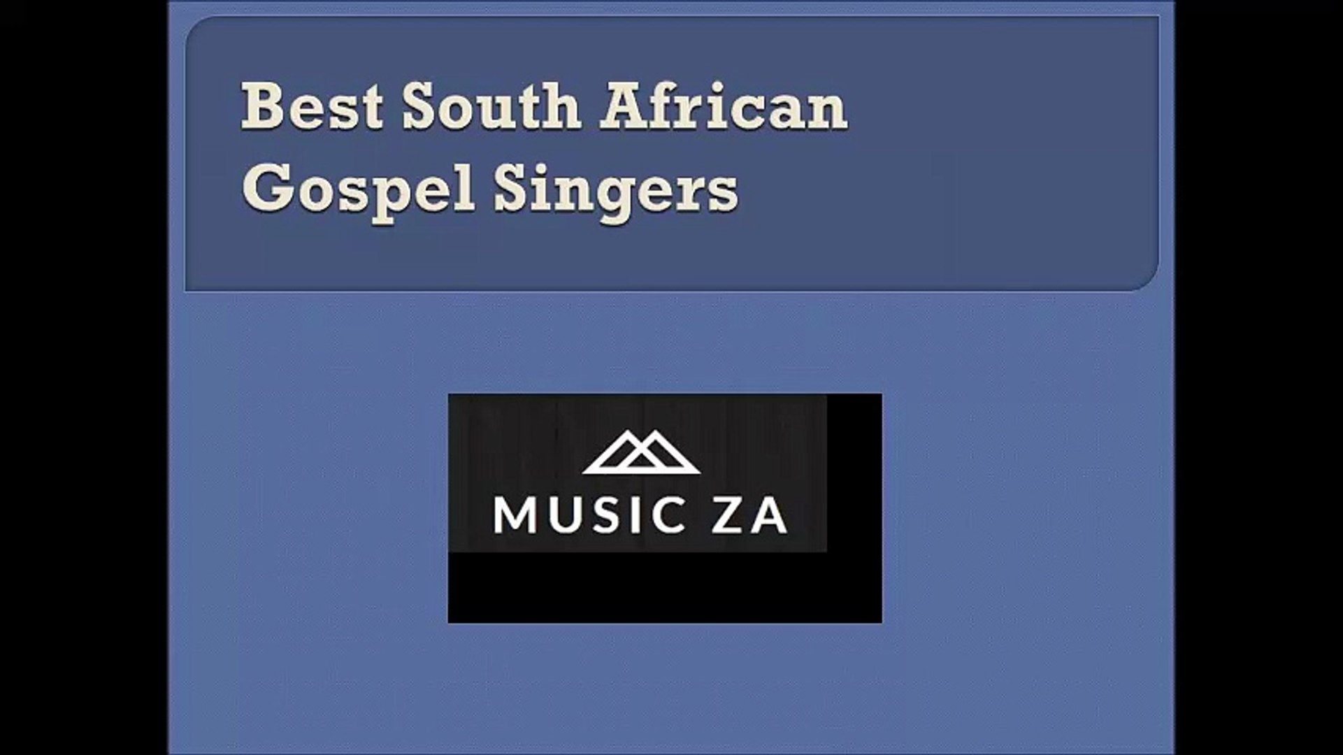 Best South African Gospel Singers