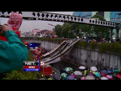3 Orang Meninggal Dunia Akibat JPO Ambruk di Pasar Minggu - NET5