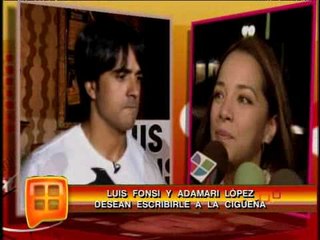 Luis Fonsi y Adamari López quieren ser papás