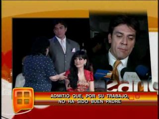 Jorge Salinas se siente mal padre