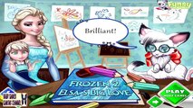 Disney Frozen Games - Baby Lessons With Princess Elsa - Baby Videos Games For Girls