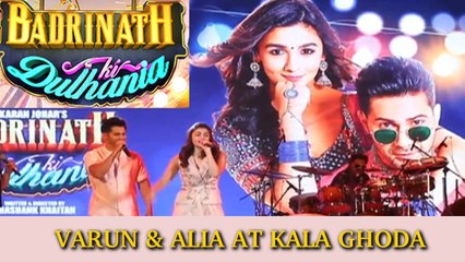 Varun Dhawan & Alia Bhatt At Kala Ghoda Arts Festival 2017 | Badrinath Ki Dulhania Promotion
