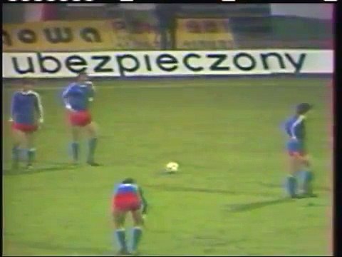 06.11.1985 - 1985-1986 UEFA Cup 2nd Round 2nd Leg Legia Warszawa 1-1 Videoton SC