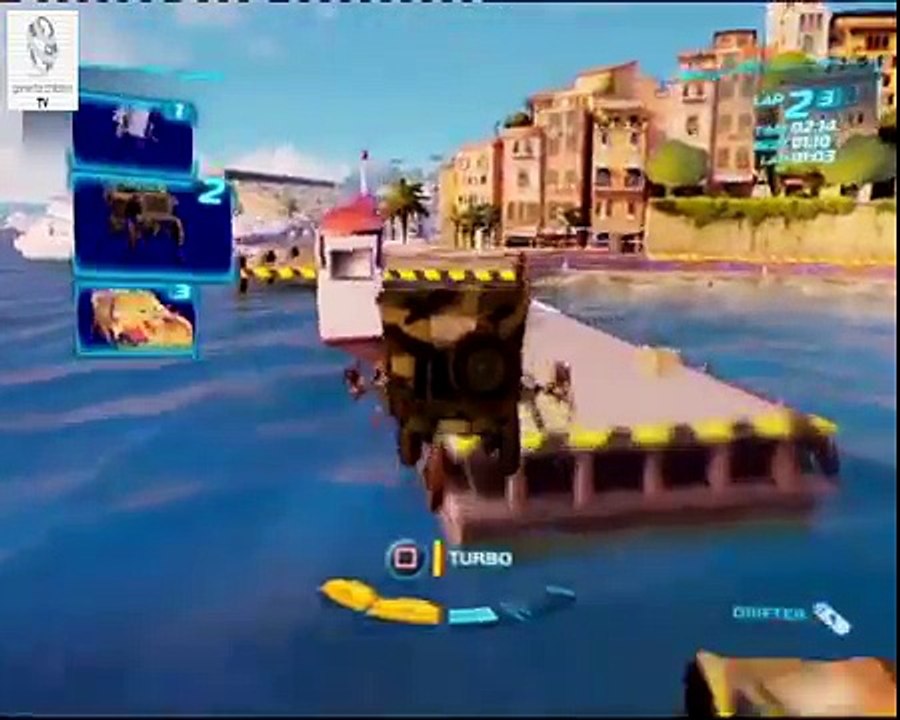 Cars 2 Game - Sarge - Harbor Sprint - Disney Car Games - Eng