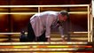 Grammys 2017 - James Corden Grammys Entrance, Falls Down Stairs