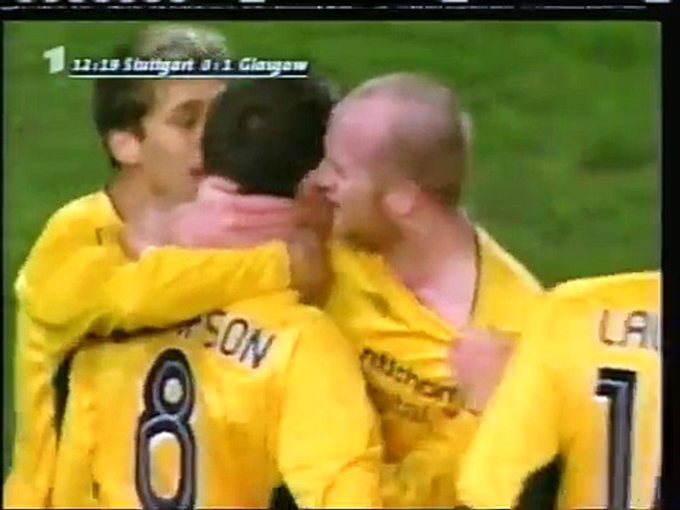 27.02.2003 - 2002-2003 UEFA Cup 4th Round 2nd Leg VfB Stuttgart 3-2 Celtic FC