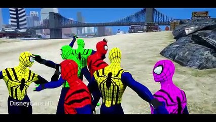 MCQUEEN SONG: Colors Spiderman & Lightning McQueen Cars Cartoon for Kids (Nursery Rhymes)