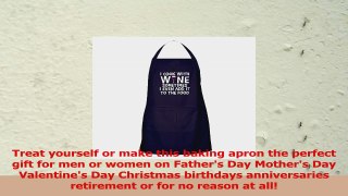 CafePress  Cook With Wine Apron Dark  100 Cotton Kitchen Apron with Pockets Perfect bf3073b5