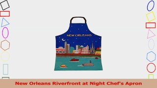New Orleans Riverfront at Night Chefs Apron 393c0b03