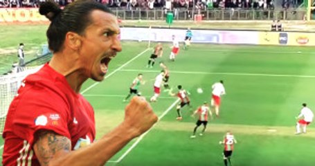 İtalya Ligi'nde Francesco Nicastro, "Ibrahimovic" Golü Attı